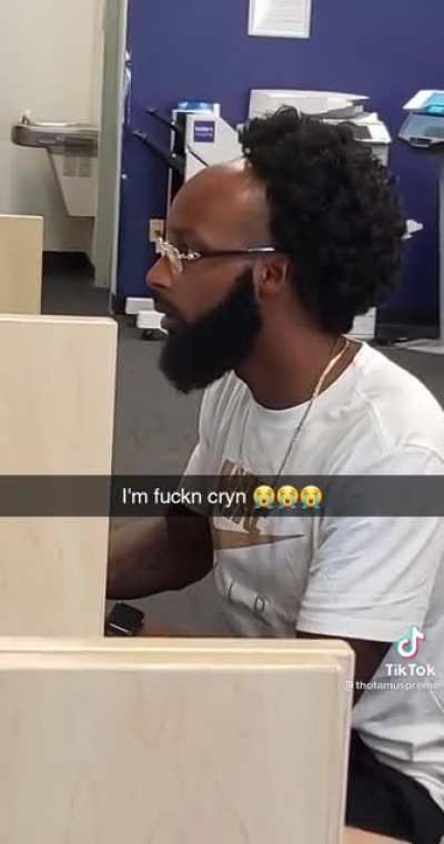 I was at my school Libererary and spotted annoying&rsquo;s brother 🤦🏾&zwj;♂️
