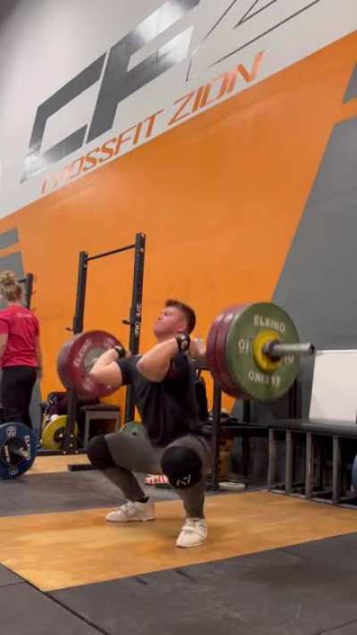 This is my application for the strongest 19 year old. I saw another guy do this and I want to participate. 200kg (440lbs) Squat, 120.5kg (265lbs) Snatch, 143.5kg (316lbs) Clean &amp;amp; Jerk, 285lbs (129kg) Bench Press.