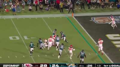 How did the chiefs allow this