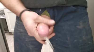 Stroke at urinal