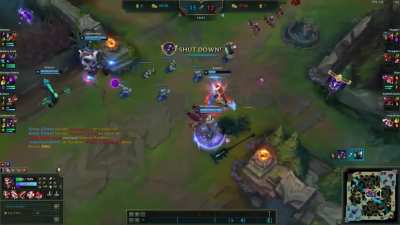 haram egirl Zoe (almost escaped) and friends decimated by Droben 😎