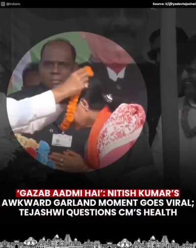 Bihar RJD leader Tejashwi Yadav has once again questioned Chief Minister Nitish Kumar&rsquo;s health and fitness to lead the state, sharing a video from a recent rally.