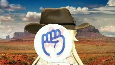 Tsunomaki Janken but it's a Western cowboy battle