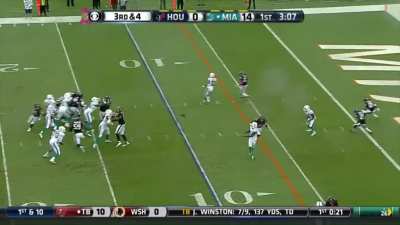 Throwback Highlight - Fins bully the Texan with 41 unanswered points in the 1st half (Final 44-26 Oct 2015)