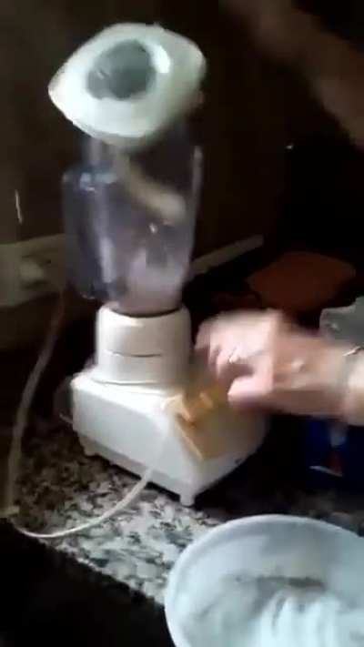The bananas wants to escape death