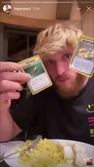 Logan Paul bought a fake Pokémon card for $150,000