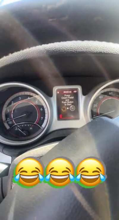 I don&rsquo;t even know where to start 😂 towed in for a no-start. To my knowledge the dodge journey was never offered with a stick&hellip;