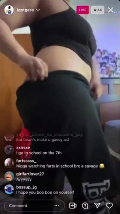 "Igotgass" livestream