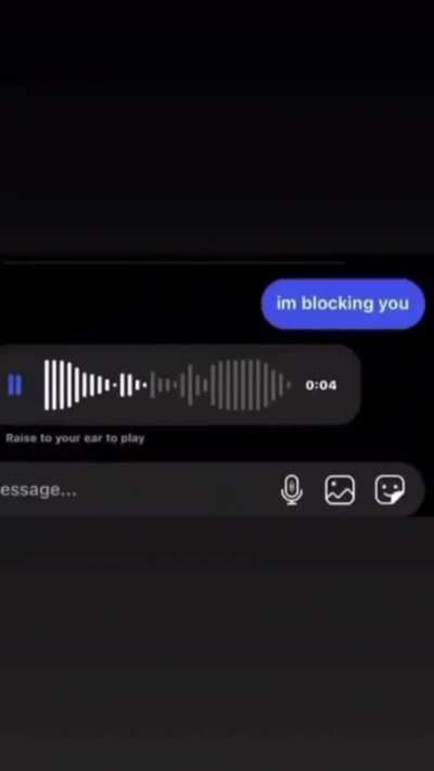 sad warning