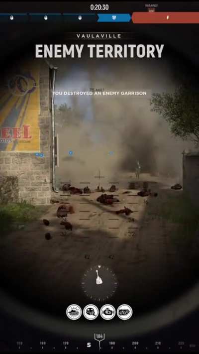 One tank vs 16 soldierd. 