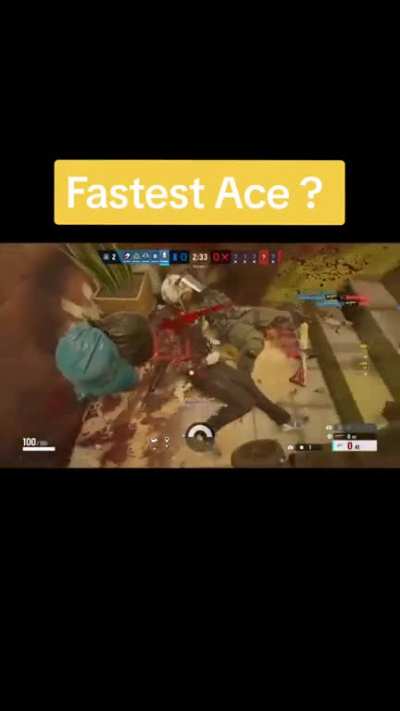 Fastest ace in history