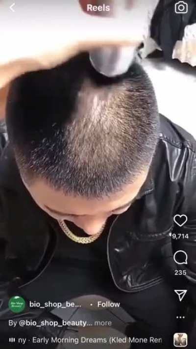 Hair marker