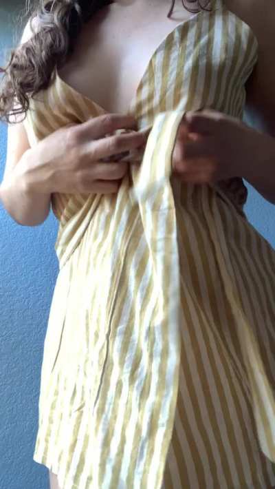 this dress is almost too easy to take off..
