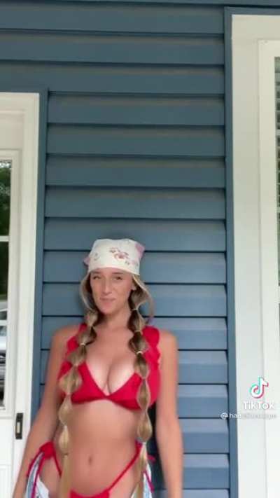 That red bikini