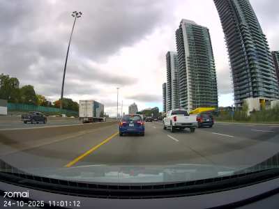 Aggressive truck convoy behavior on Highway 401 &mdash; anyone else seen this?