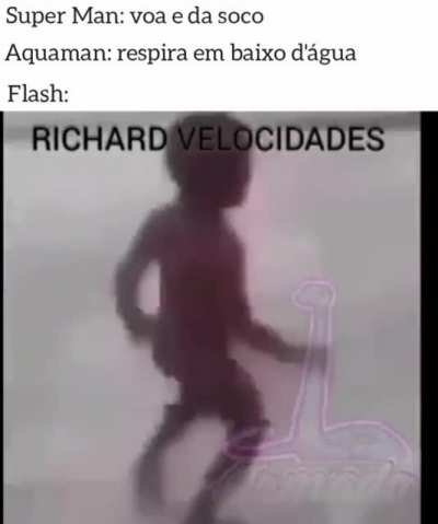 nunca vi algu&eacute;m t&atilde;o veloz