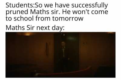 Maths sir can escape from void, Aliot and even TVA