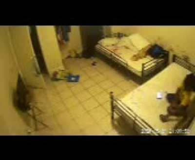 Per AskReddit requests. Video of girls bed moving.