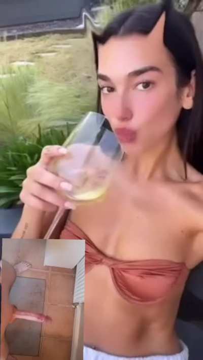 dua lipa facetime her fans big cock