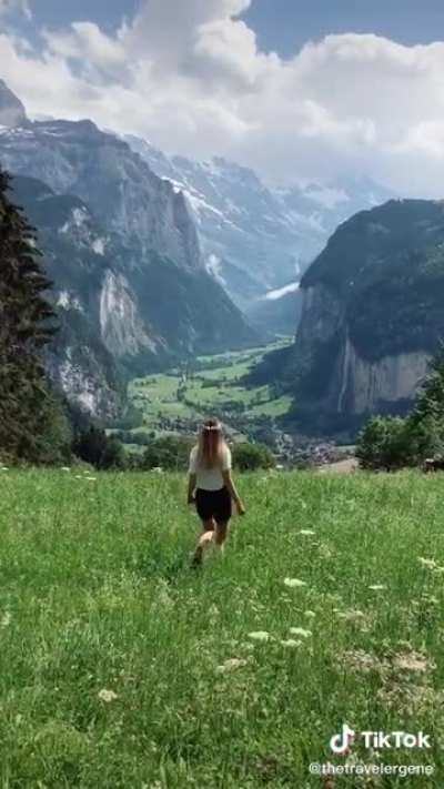 An amazing landscape of Switzerland