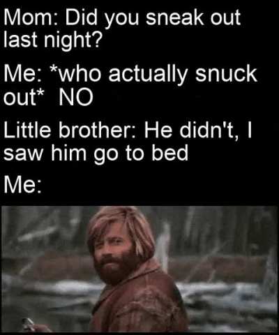 Very cool little bro, very cool.