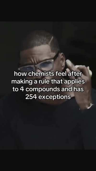 Chemistry doesn’t exist