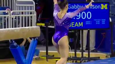 Reyna Guggino: University of Michigan gymnastics 💙💛🤸&zwj;♀️