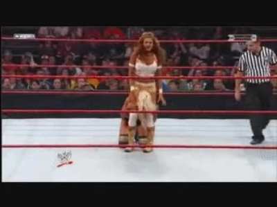 Eve putting Maryse away in humiliating fashion