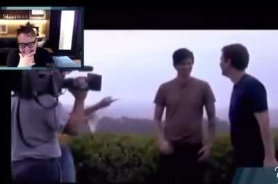 Mark laughing just as hard at Tom&rsquo;s joke as he did 17 years earlier is amazing