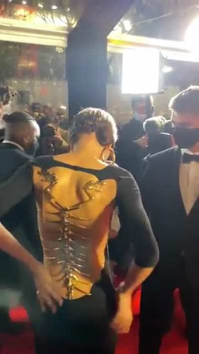 Arriving at the Ballon d'Or