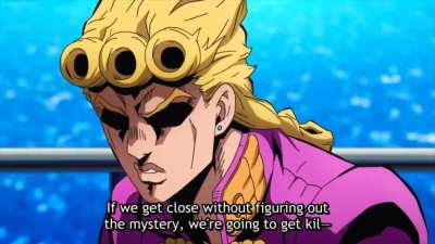 Bucciarati loses his cool again