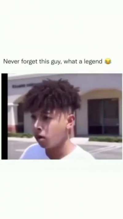 he is a god 🤣 he got no chill 😂