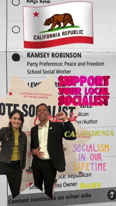 California for the people and not for billionaires