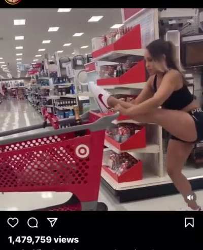 Main character hails corporate. Her caption called target her &ldquo;favorite place in the world&rdquo;