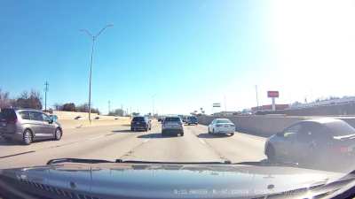 Almost hit me and flipped me off