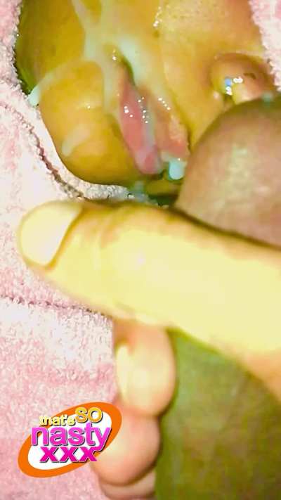Splattered with dick goo while&hellip;💤🫣🤭