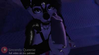 Furry Futa giving you a handjob POV