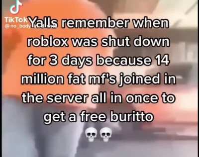 y&rsquo;all were seriously fiending for a burrito that bad