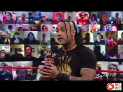 Was watching WWE and this line popped up
