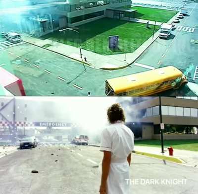 Explosion with no CGI - The Dark Knight