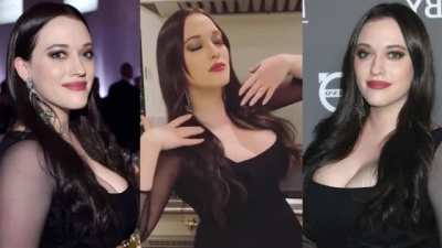 Kat Dennings wants you to cum all over her massive milkers