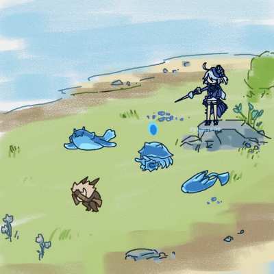 what i imagine furina’s gameplay to be like