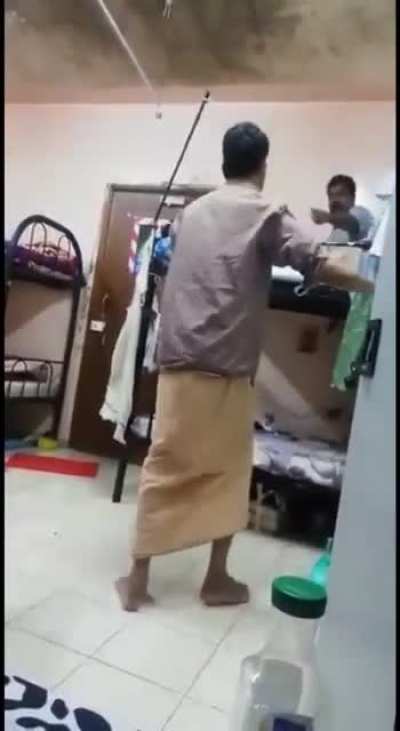 Fight for the top bunk got them going bonkers
