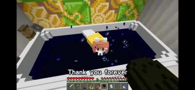 korone in minecraft