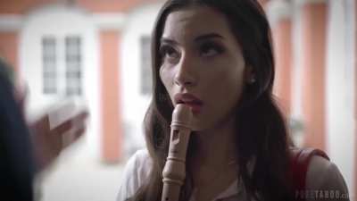 Imagine your girl would cheat on you like this...what a good little slut... Coming home pantyless and her mouth tasting like cum...