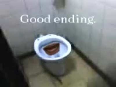 GOOD ENDING del Inodoro que habla