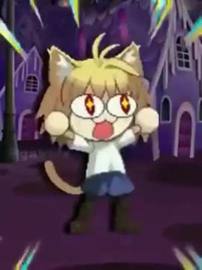 Neco Arc is feeling it!