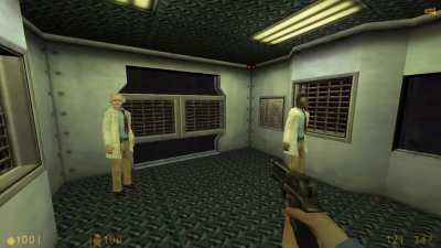 Don't play Half life blue shift at 3am