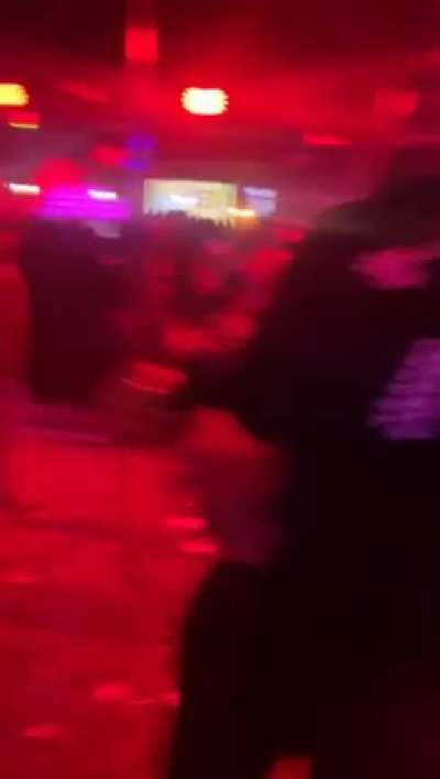 At the club