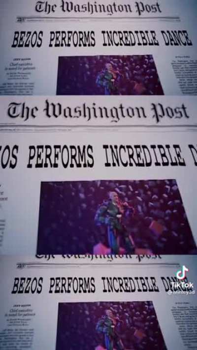 Jeff bezos animation- CREDIT TO @afinley3d the animator on tiktok